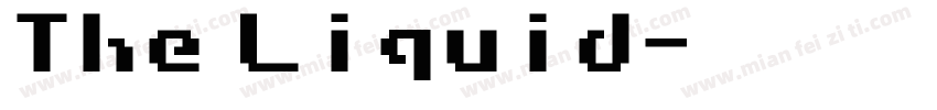 The Liquid字体转换